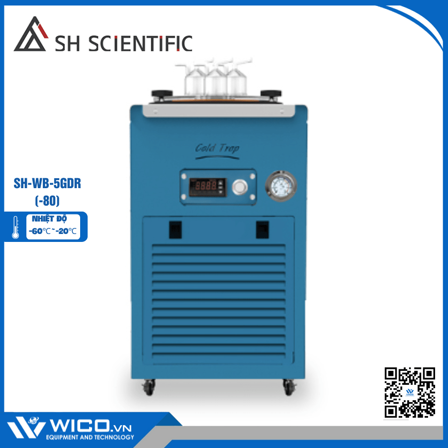 Bẫy Lạnh - Cold Trap -80 Độ SH Scientific Hàn Quốc SH-WB-5GDR