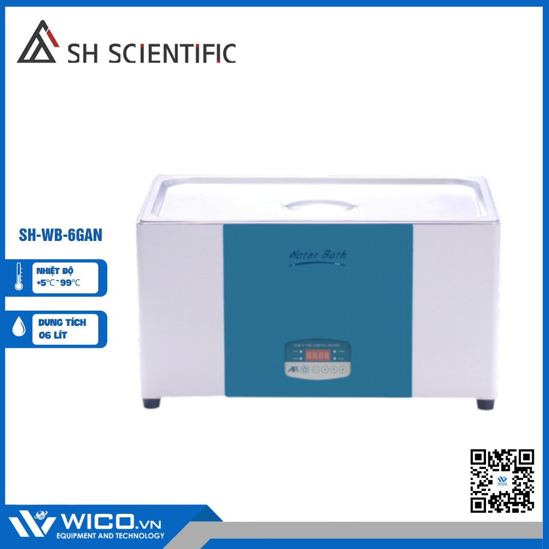 Bể Cách Thuỷ SH Scientific Hàn Quốc SH-WB-6GAN