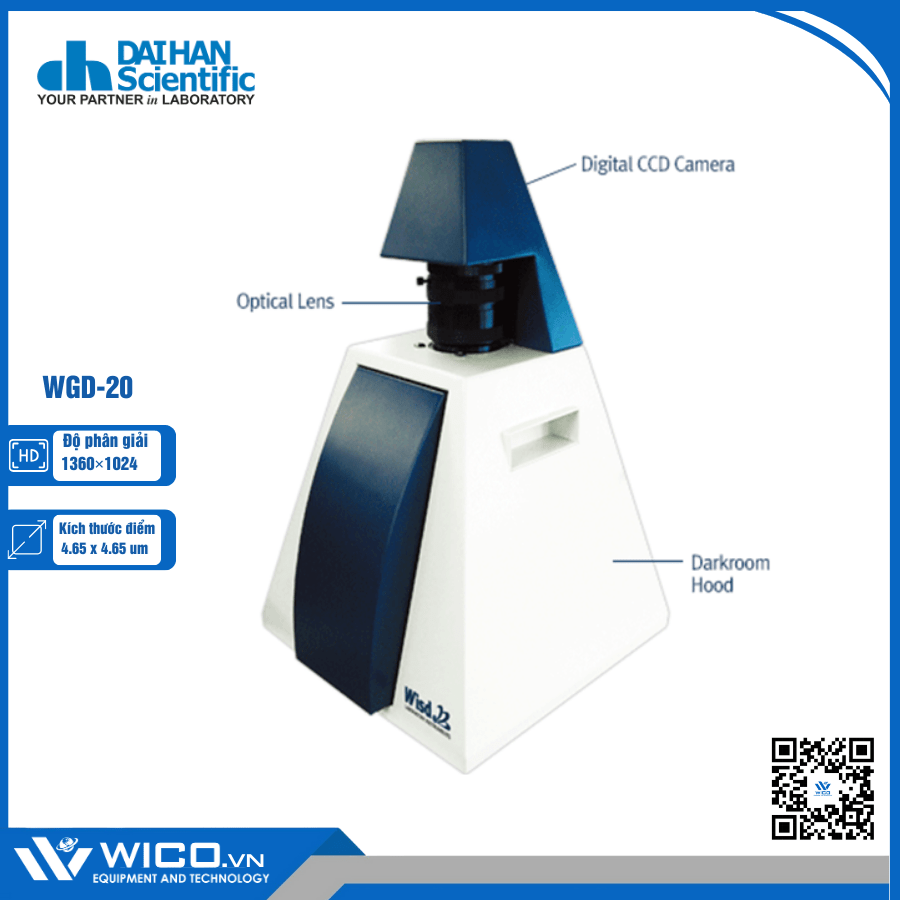 Hệ Thống Chụp Ảnh Gel Daihan Hàn Quốc WGD-20