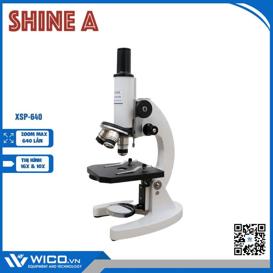 Kính Hiển Vi Cho Giáo Dục 1 Mắt Shinea Trung Quốc XSP-640