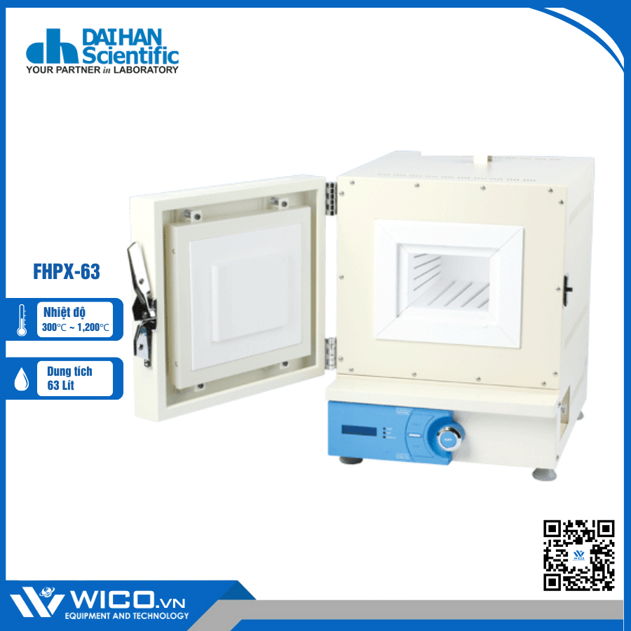 Lò Nung 1200 Độ C Daihan Hàn Quốc FHPX-63
