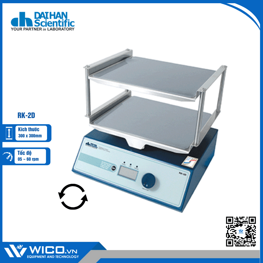 Máy Lắc Ngang Daihan Hàn Quốc SHR-2D