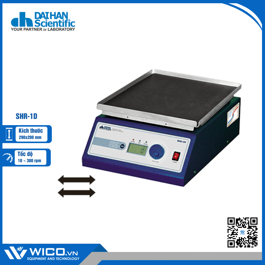 Máy Lắc Nhuộm 3 Chiều, 1 Tầng Daihan RK-1D