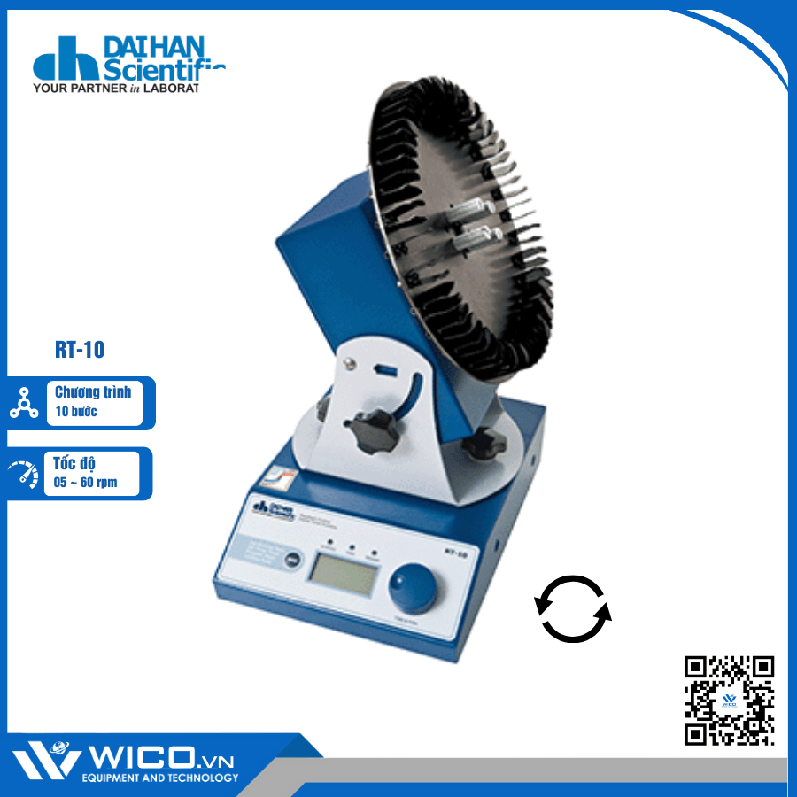 Máy Lắc Ống Máu Rotator Daihan Hàn Quốc RT-10