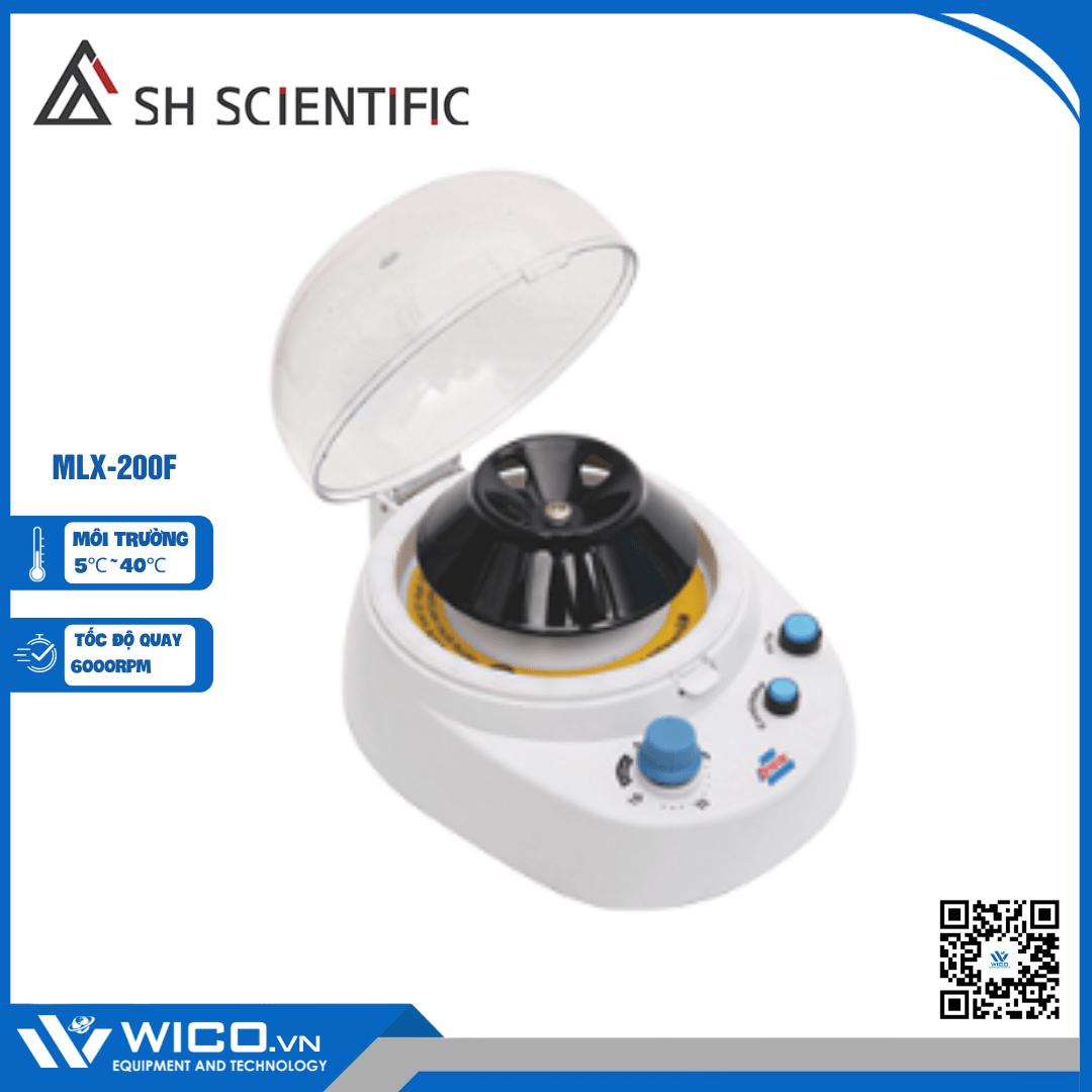 Máy Ly Tâm Mini SH Scientific Hàn Quốc MLX-200F