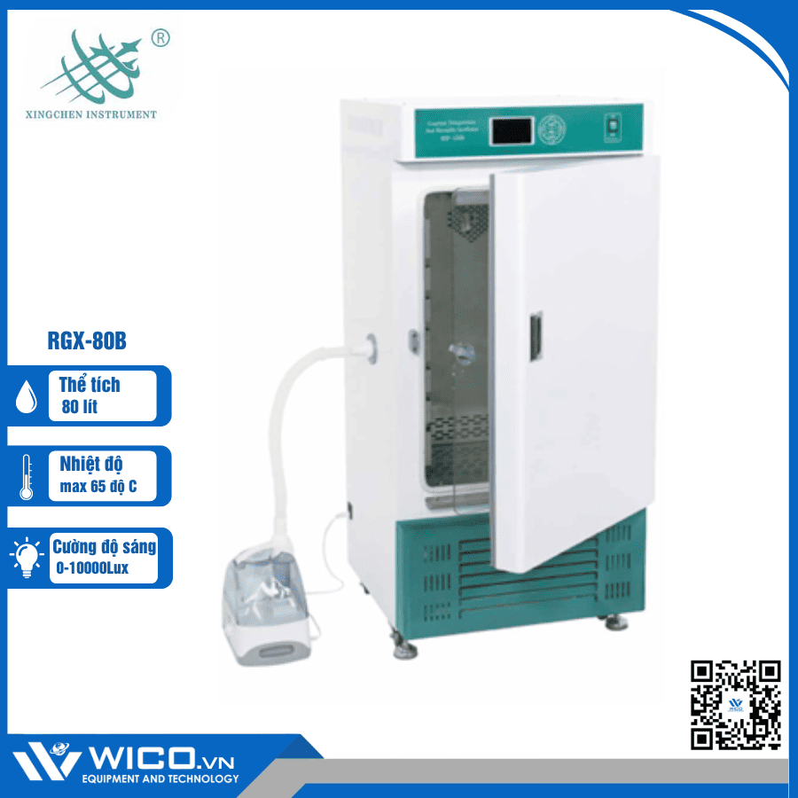 Tủ Vi Khí Hậu Có Ánh Sáng Xingchen RGX-80B | 80 Lít