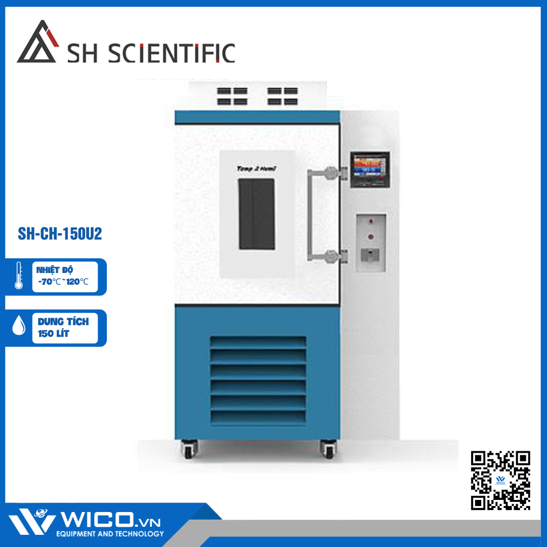 Tủ Thử Nghiệm Môi Trường -50 Đến 120 Độ C SH Scientific Hàn Quốc SH-CH-150U2
