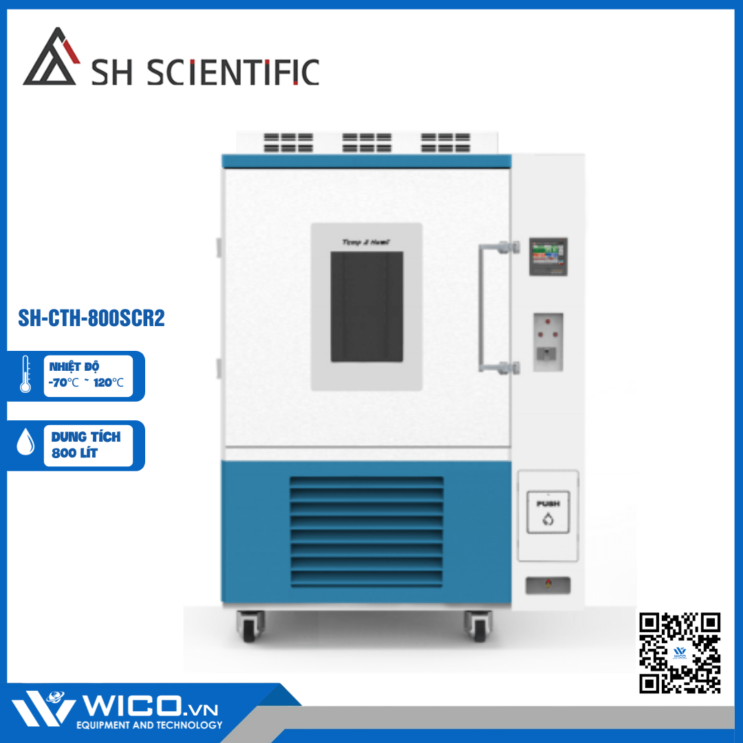 Tủ Môi Trường -50 Đến 120 Độ C SH Scientific Hàn Quốc SH-CTH-800SCR2