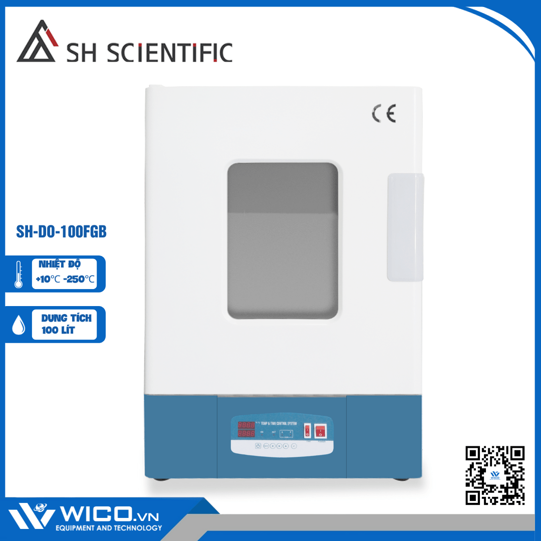 Tủ Sấy Cưỡng Bức 250 Độ C SH Scientific SH-DO-100FGB