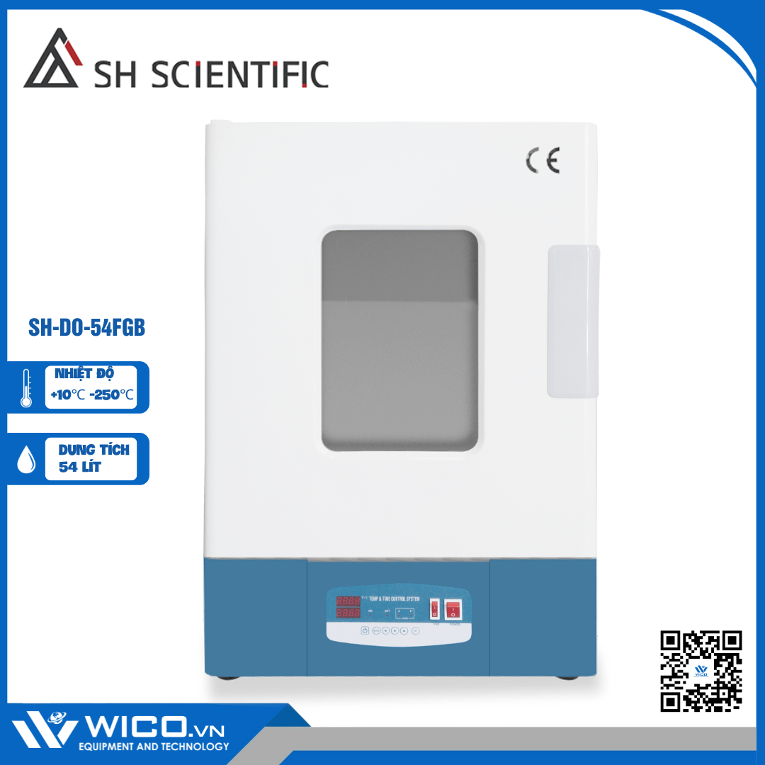 Tủ Sấy Cưỡng Bức 250 Độ C SH Scientific SH-DO-54FGB | 54 Lít