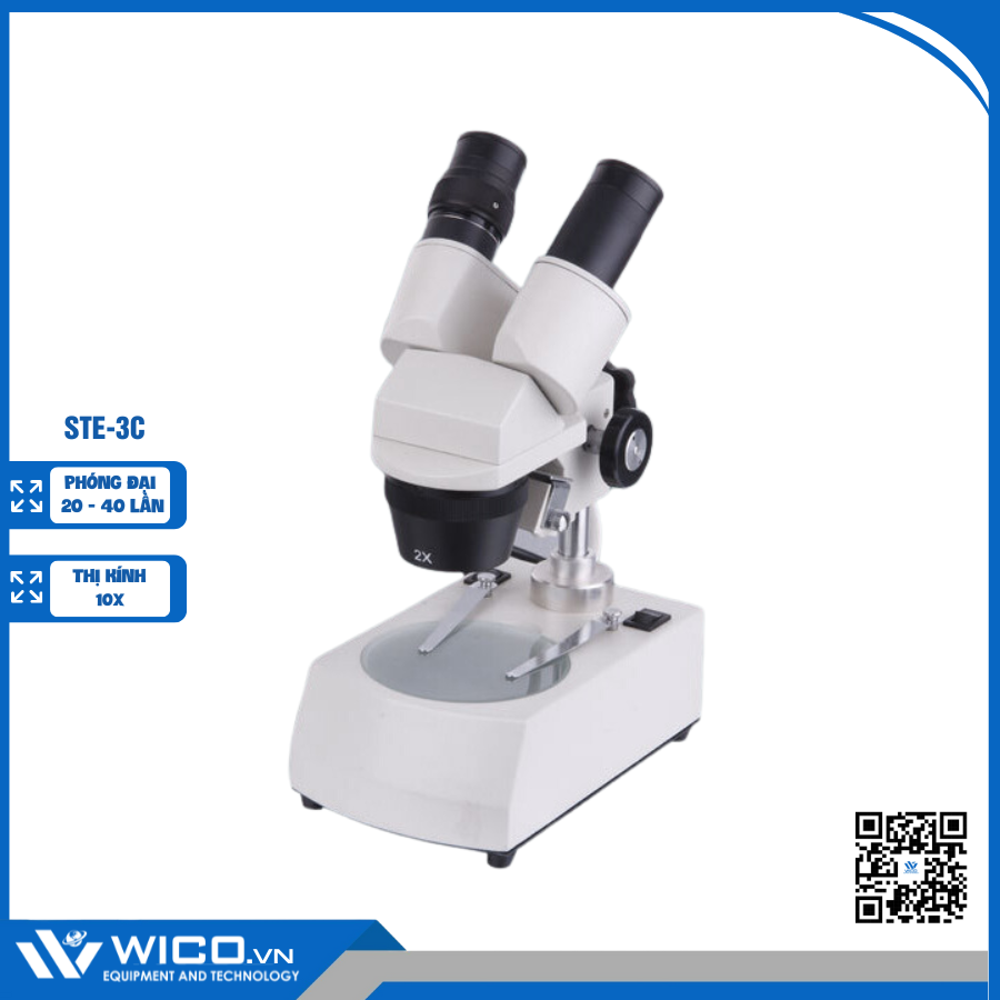 Kính Hiển Vi Soi Nổi Trung Quốc STE-3C(20/40X)