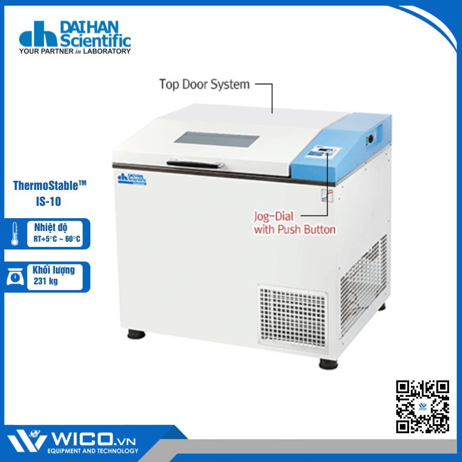 Tủ Ấm Lắc 229 Lít Daihan ThermoStable IS-10