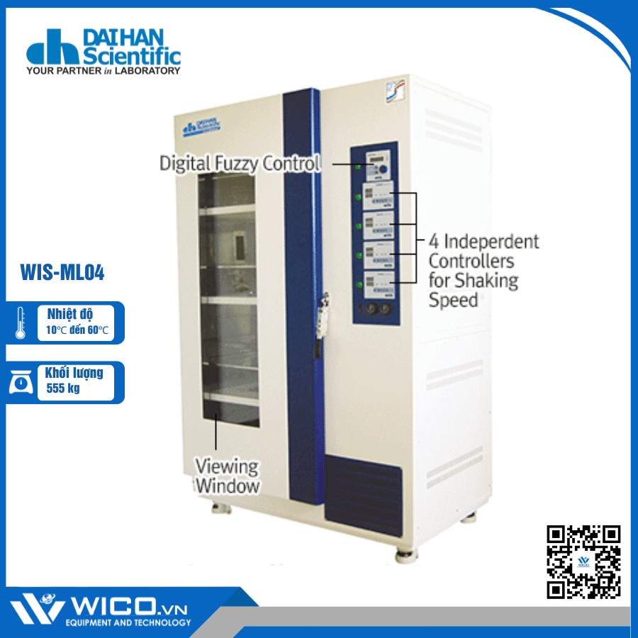 Tủ Ấm Lạnh Có Lắc 2 Tầng WIS-ML04