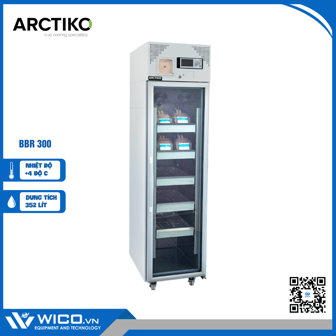 Tủ Trữ Máu Chuyên Dụng Âm 10 Độ 352 Lít Arctiko Đan Mạch BBR 300