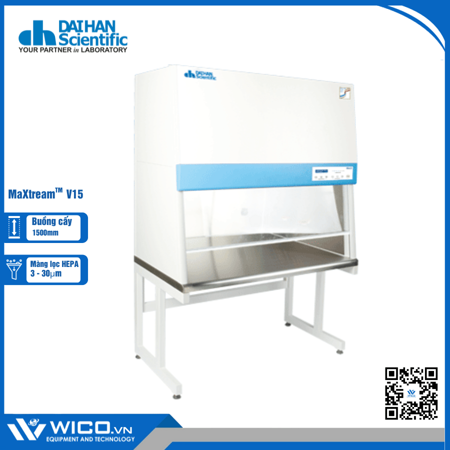 Tủ Cấy Vi Sinh Đôi Daihan Hàn Quốc MaXtream V15