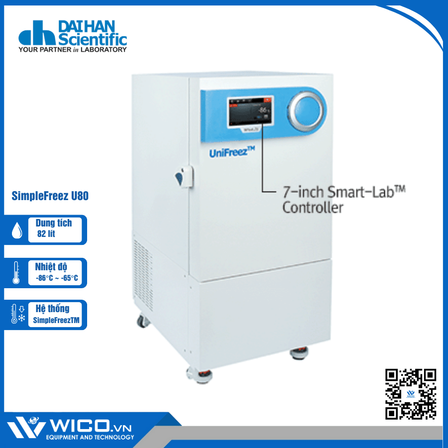 Tủ Lạnh Âm Sâu -86 độ C Daihan Hàn Quốc SimpleFreez U80
