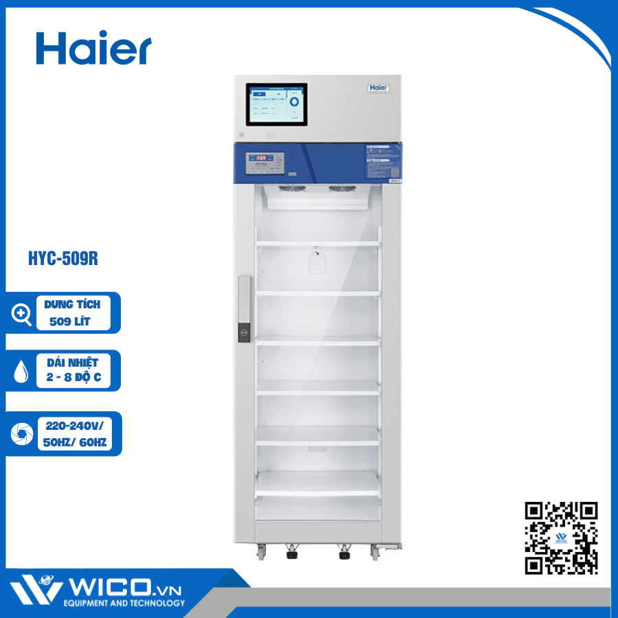Tủ bảo quản Vacxin - Dược phẩm 509 lít Haier HYC-509R