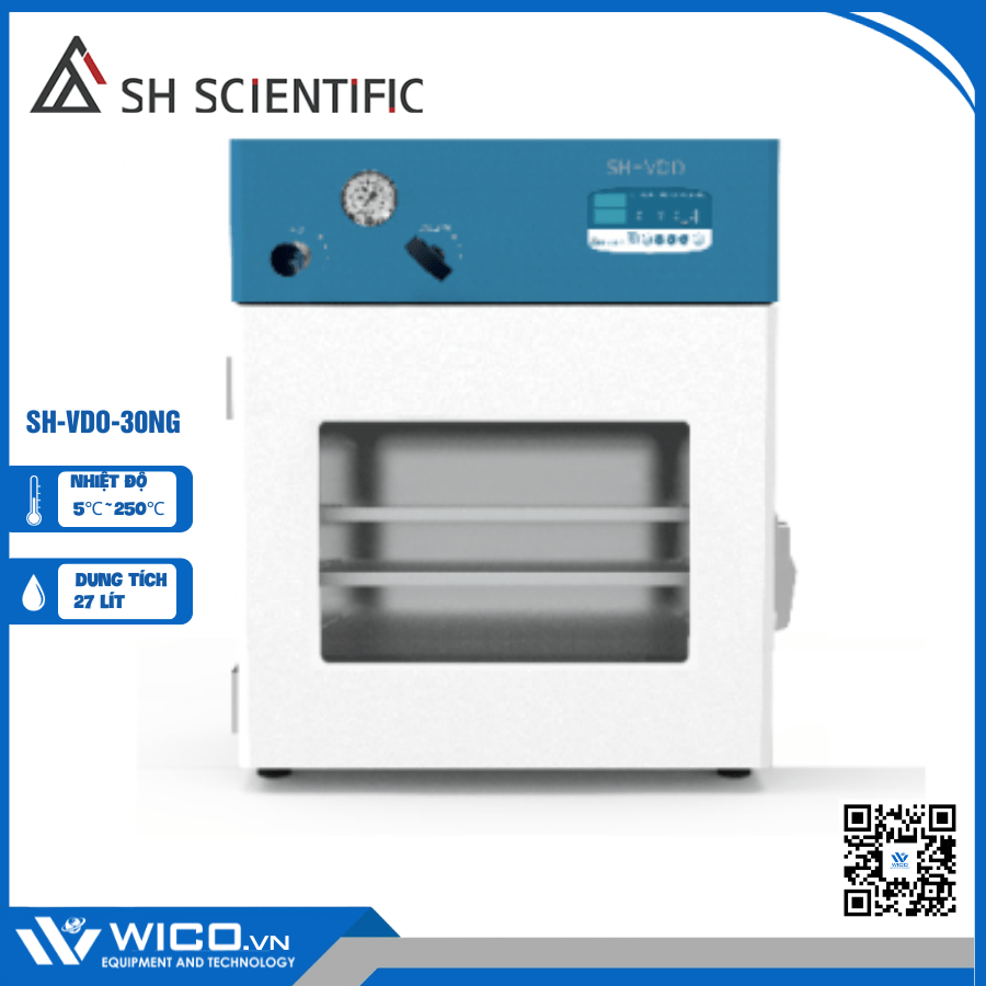 Tủ Sấy Chân Không 250 Độ C SH Scientific Hàn Quốc SH-VDO-30NG
