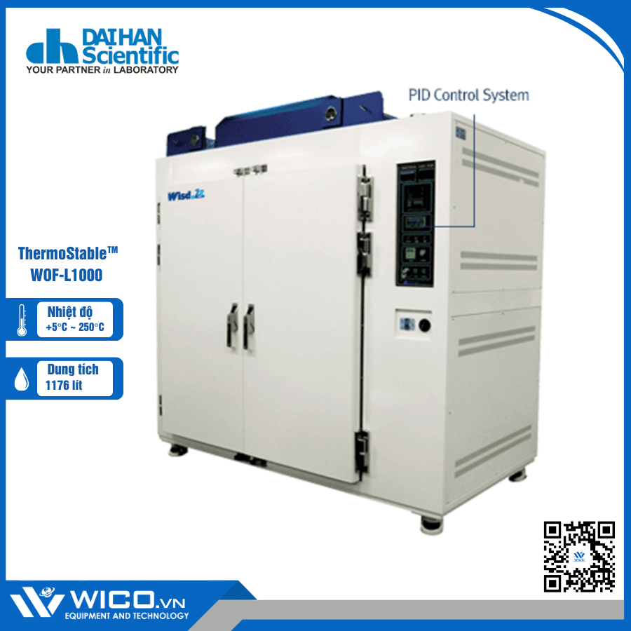 Tủ Sấy Công Nghiệp Daihan Hàn Quốc WOF-L1000