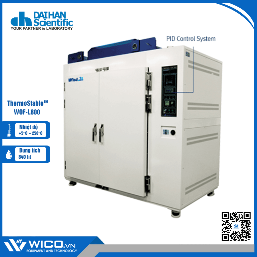 Tủ Sấy Công Nghiệp Daihan Hàn Quốc WOF-L800