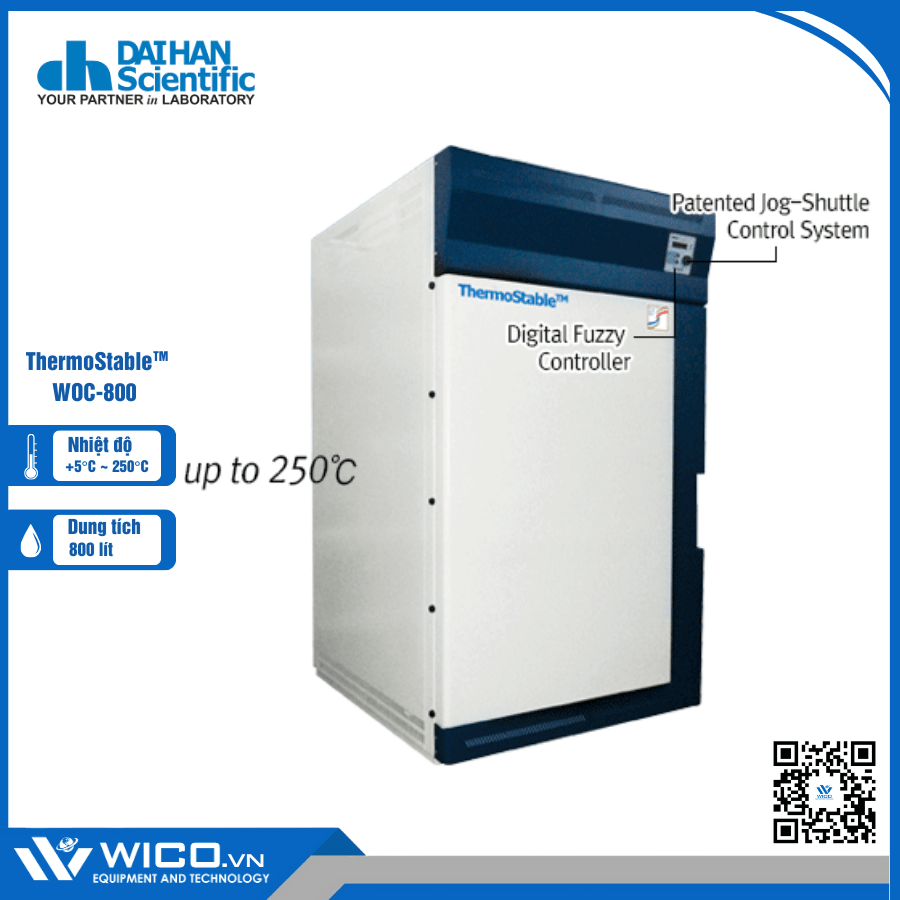 Tủ Sấy Tuần Hoàn Khí Qua Màng Lọc HEPA Daihan WOC-800