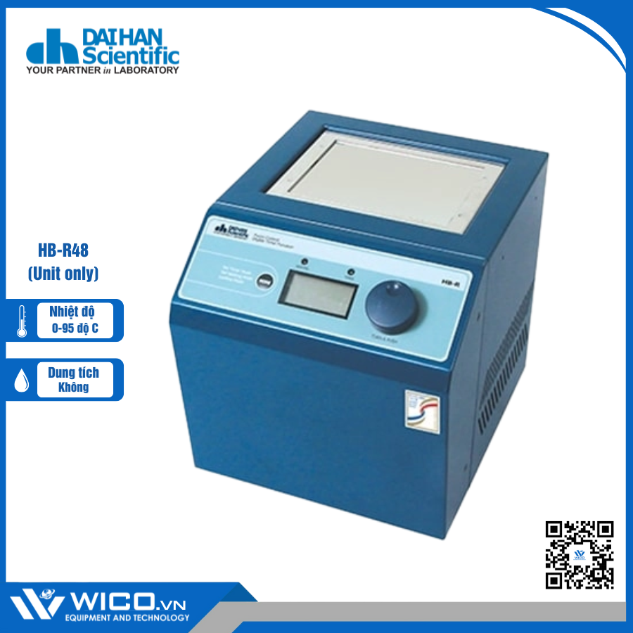 Máy Ủ Nhiệt Khô -5 Đến 95 Độ Daihan MaXtable HB-R48 (Unit only)