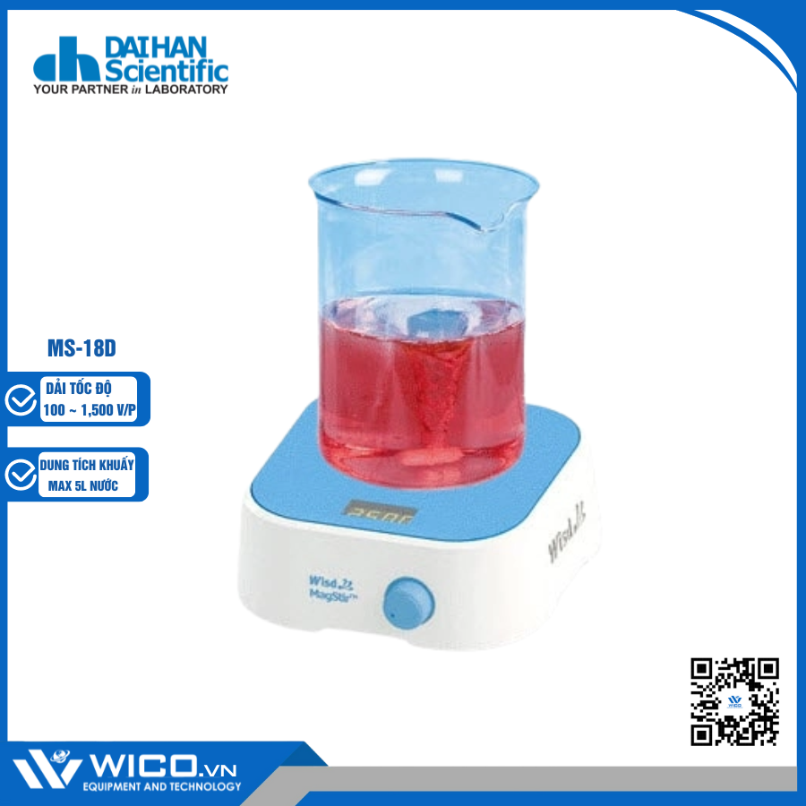 Máy Khuấy Từ Không Gia Nhiệt Daihan MS-18D | 5 Lít