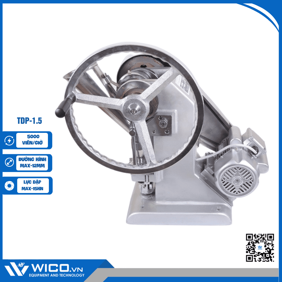 Máy Dập Viên 1 Chày Trung Quốc Tianfeng TDP-1.5 | 5000 viên/giờ