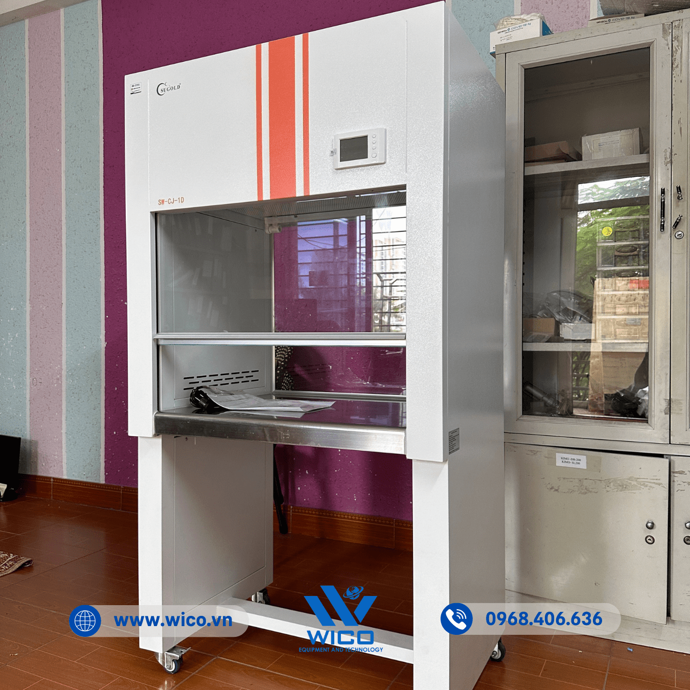 Giao hàng Tủ cấy Sugold SW-CJ-1D cho một phòng thí nghiệm tại Nội thành Hà Nội