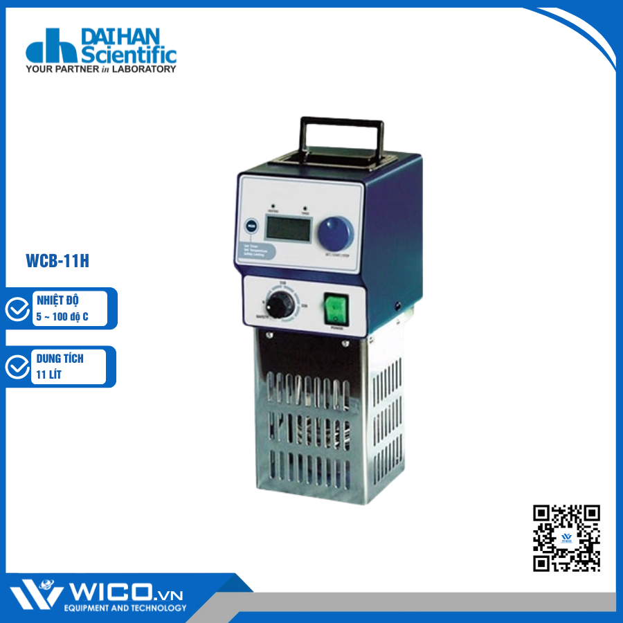 Bơm Điều Nhiệt Tuần Hoàn 11 Lít Daihan WCB-11H