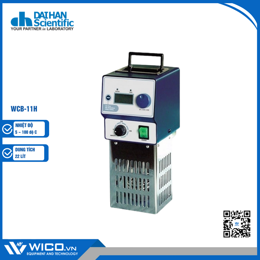 Bơm Điều Nhiệt Tuần Hoàn 22 Lít Daihan WCB-22H