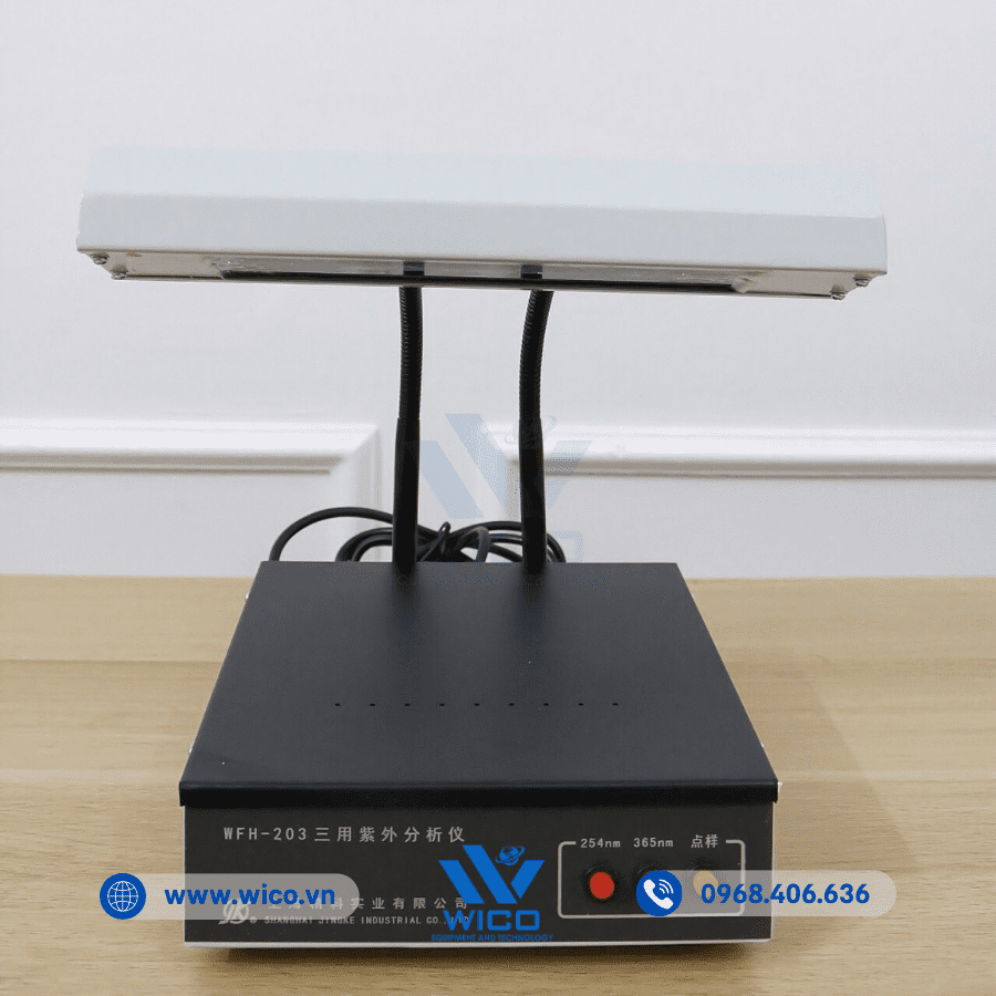 Đèn soi UV sắc ký bản mỏng Trung Quốc WFH-203 - Giá tốt tại Wico