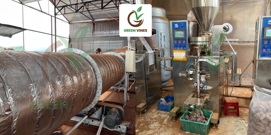 Máy móc sản xuất viên nén xơ dừa