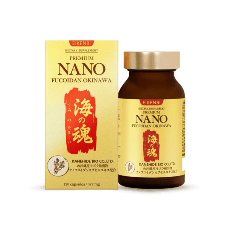 Viên uống tảo Nano Fucoidan Okinawa Kanehide Bio x Eikenbi