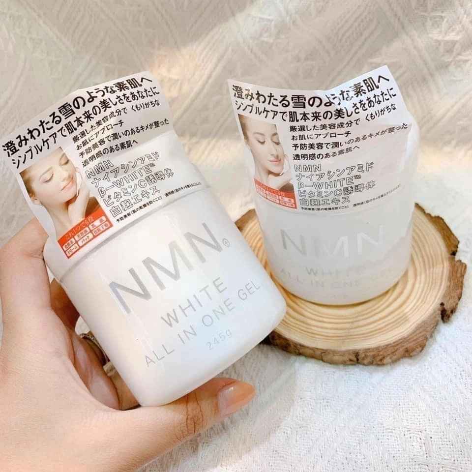 Công dụng của gel dưỡng ẩm và trắng da NMN White All In One