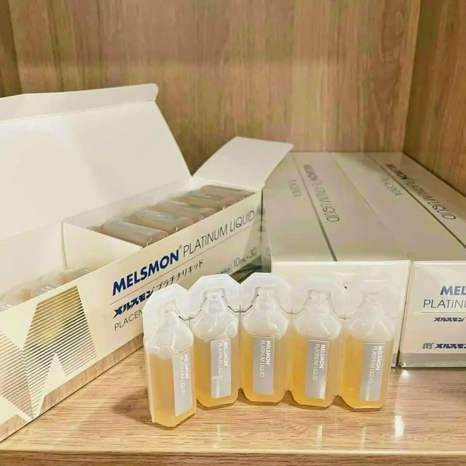 Công dụng của nước uống nhau thai ngựa Melsmon Platinum Liquid Placenta