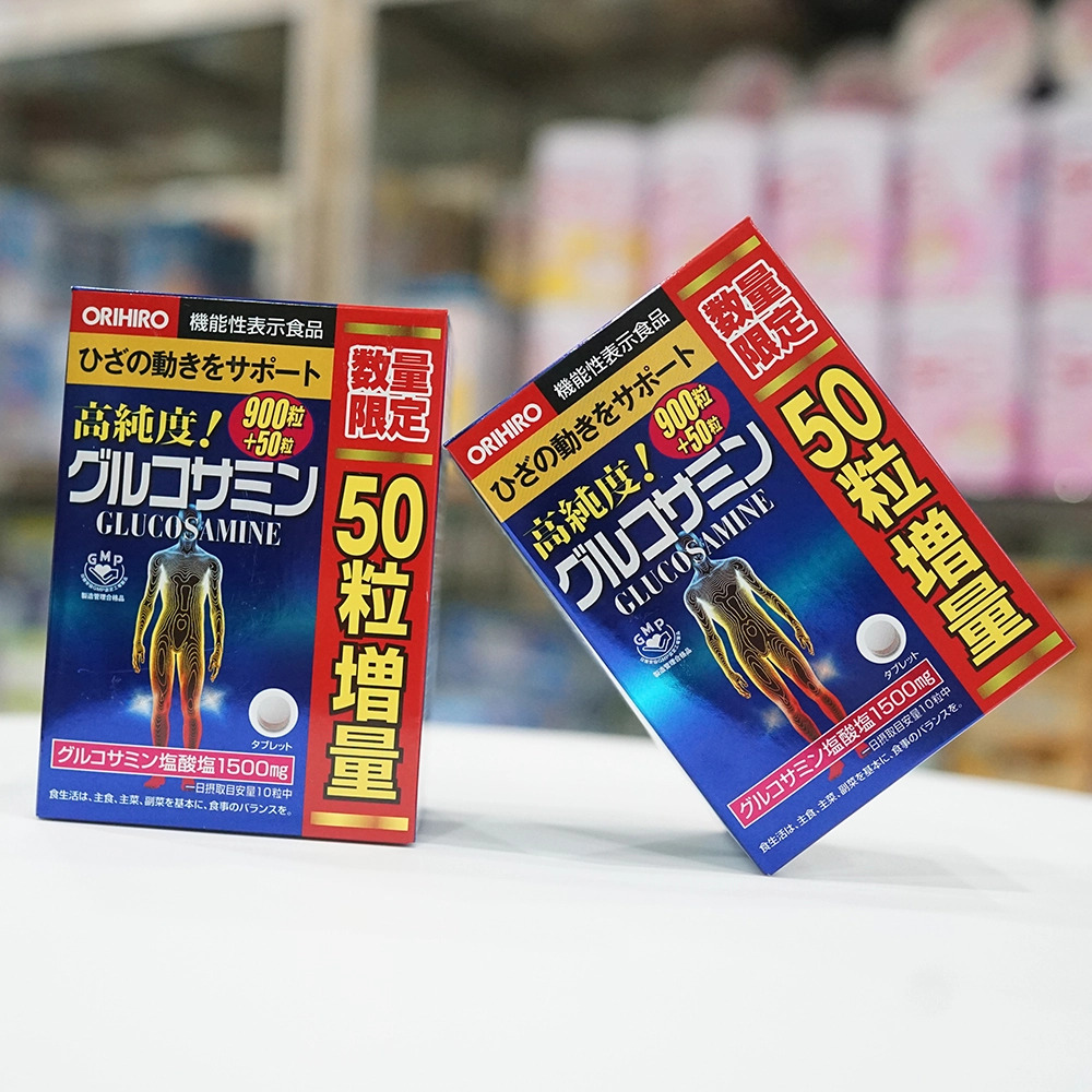 Công dụng của viên uống bổ xương khớp Glucosamine Orihiro