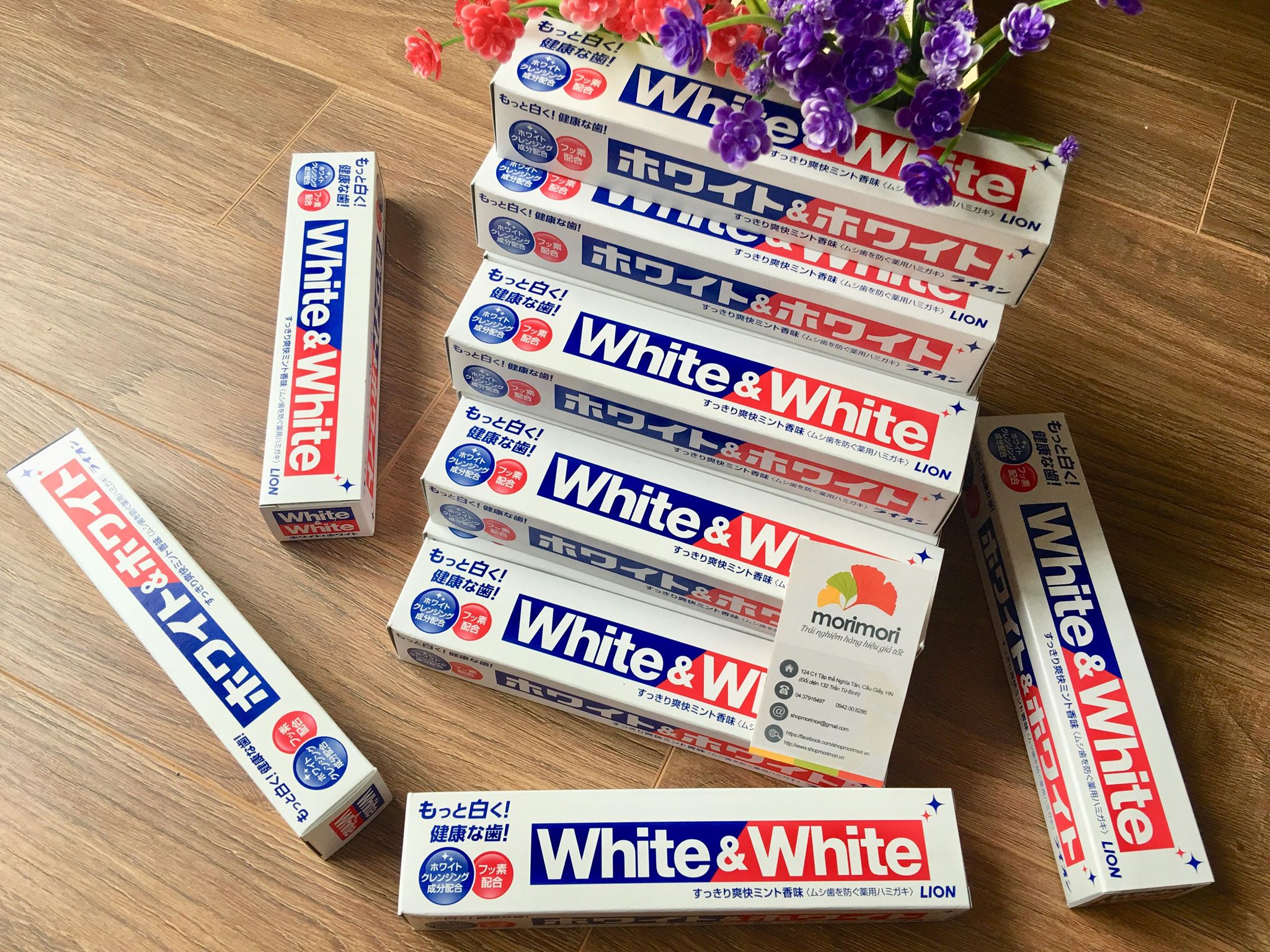 Hướng dẫn sử dụng kem đánh răng White & White