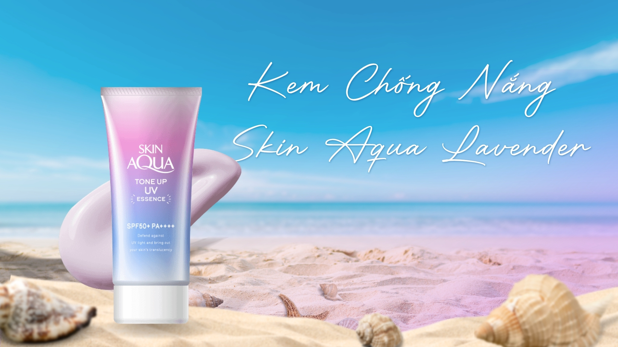 Kem chống nắng Lavender Essence Gel 80g