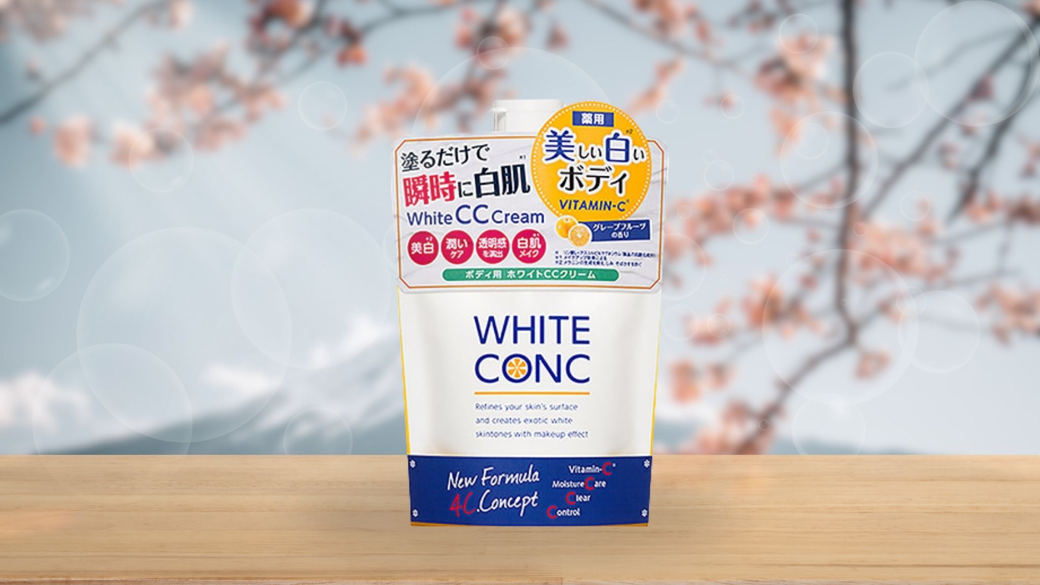 Kem dưỡng trắng da White Conc Body White CC Cream