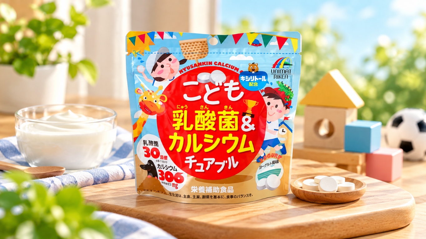 Kẹo bổ sung canxi tăng chiều cao Unimat Riken