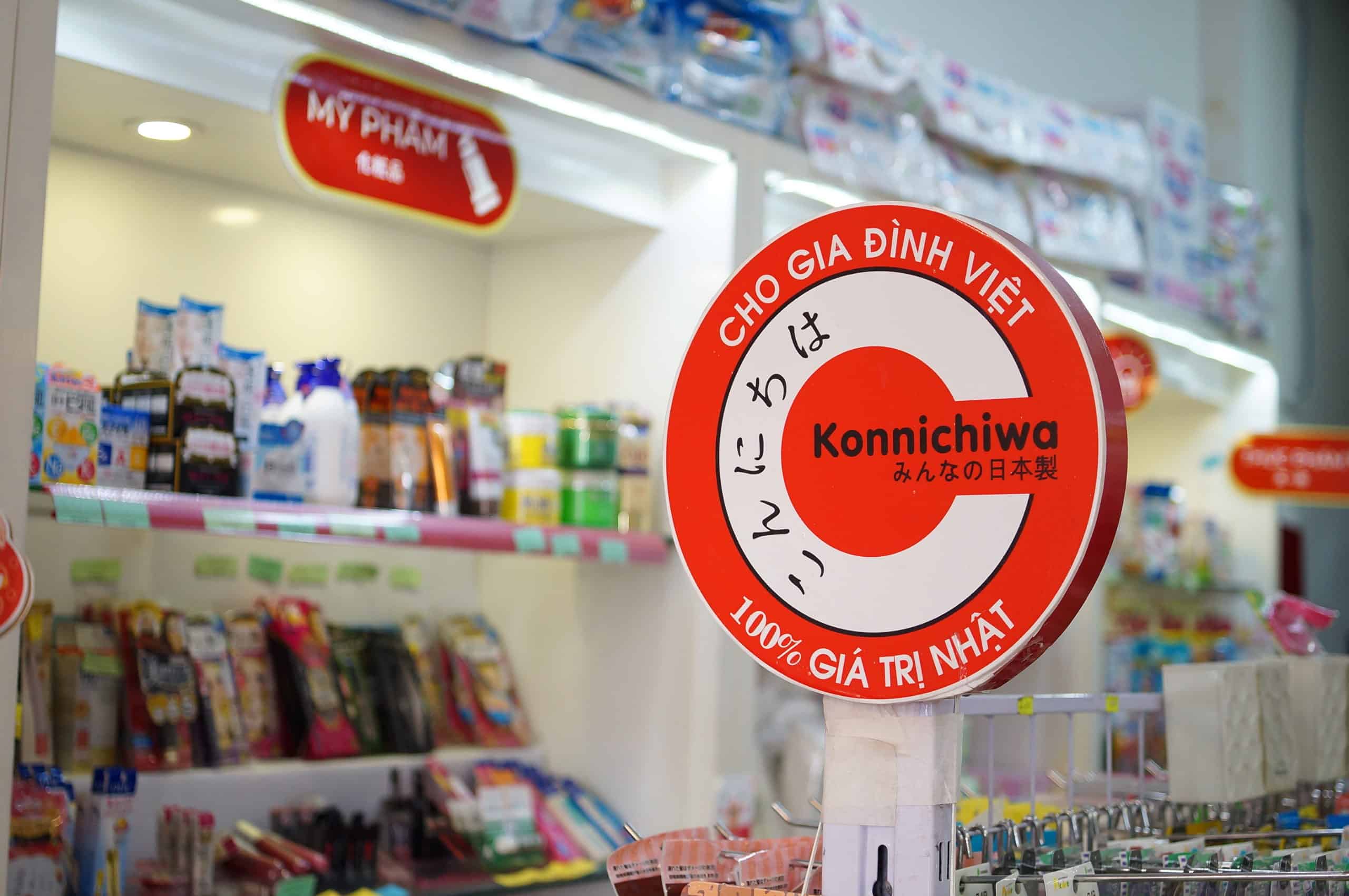 Konnichiwa Japan Store cung cấp nhiều mặt hàng tiêu dùng nội địa Nhật