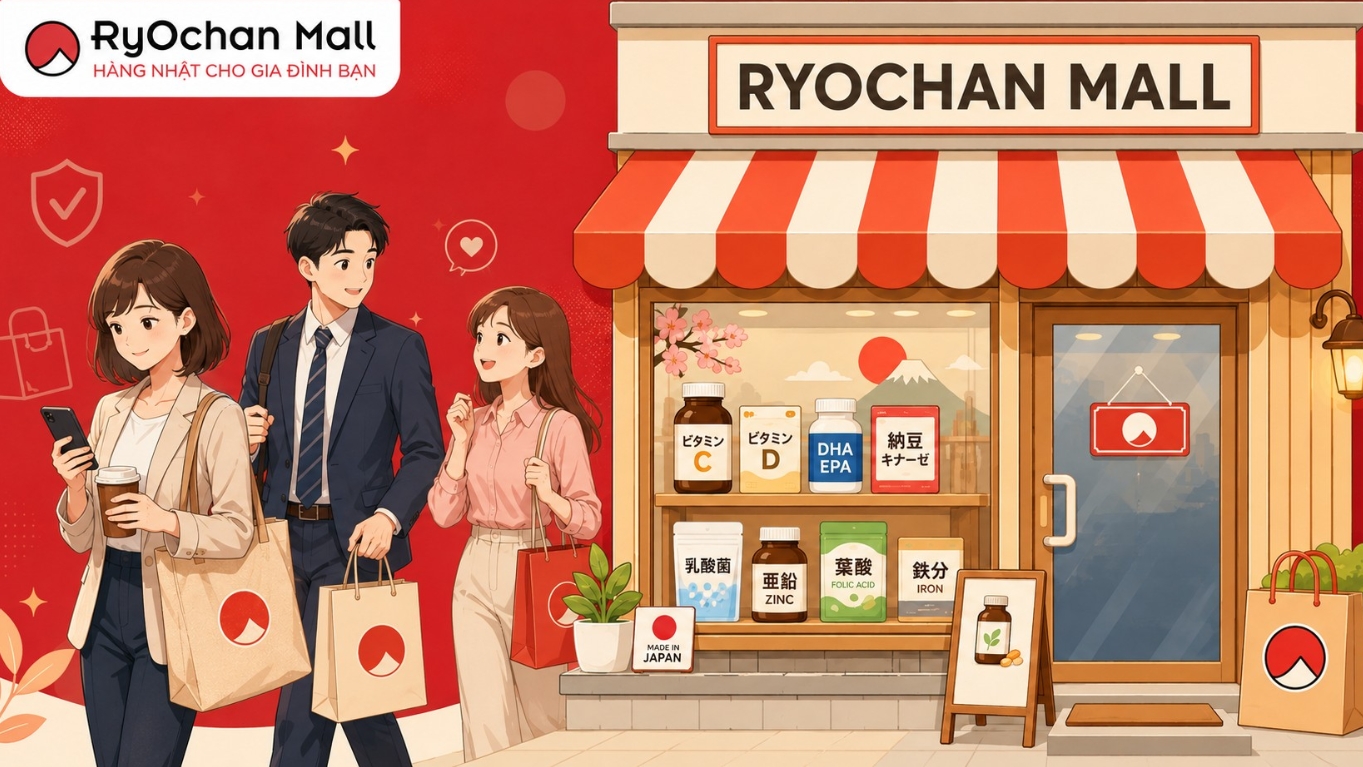 Địa chỉ mua thực phẩm chức năng Nhật cho dân văn phòng chính hãng