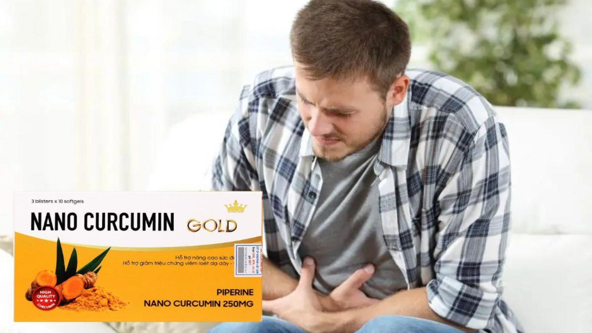 Nano Curcumin Gold Kingphar 30 Viên