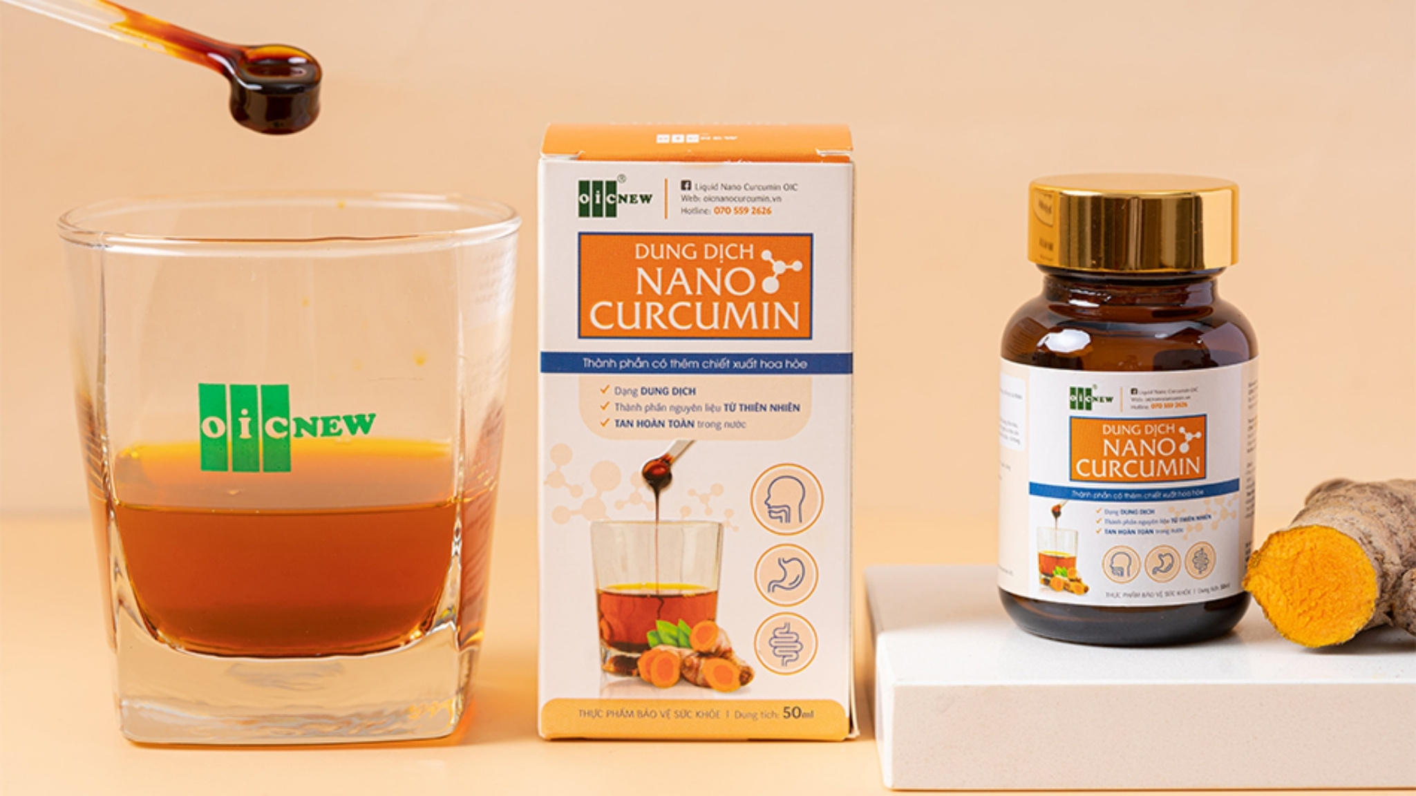 Nghệ Nano Curcumin OIC New