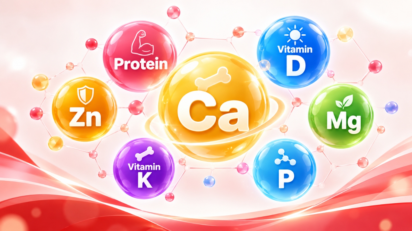 Những dưỡng chất giúp trẻ phát triển chiều cao