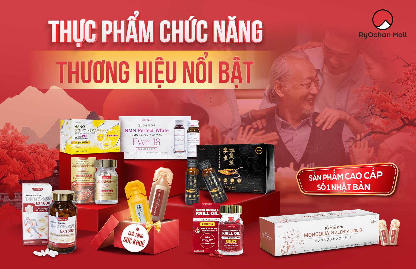 Những lợi ích khi sử dụng thực phẩm chức năng Nhật Bản