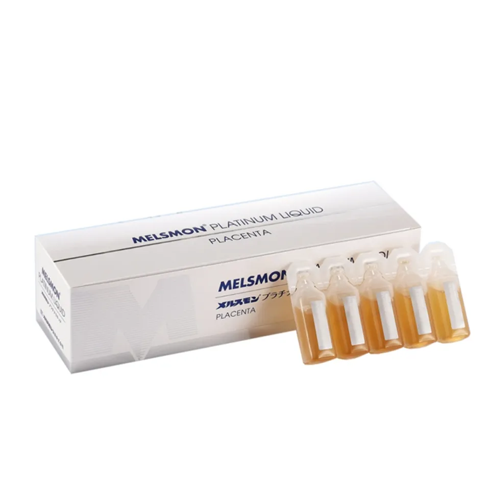 Nước uống nhau thai ngựa Melsmon Platinum Liquid Placenta