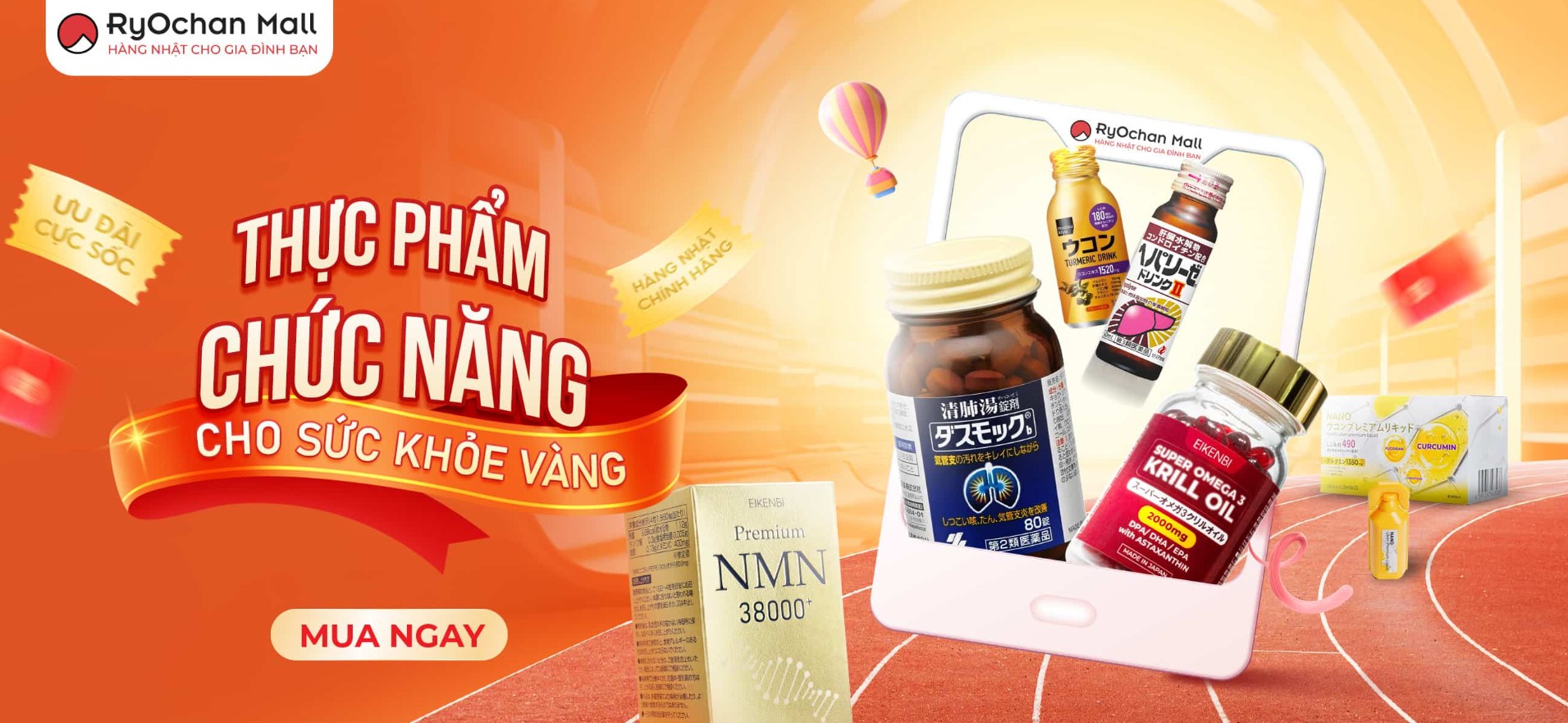 Ryochan Mall - Siêu thị hàng Nhật nội địa chính hãng, giá tốt