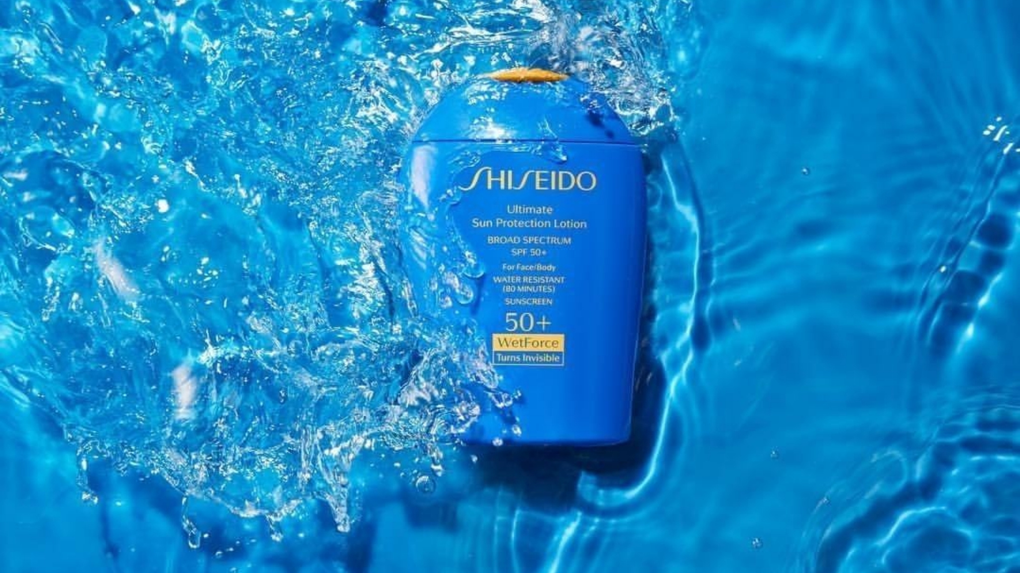 Shiseido Ultimate Sun Protection Lotion SPF50+ WetForce